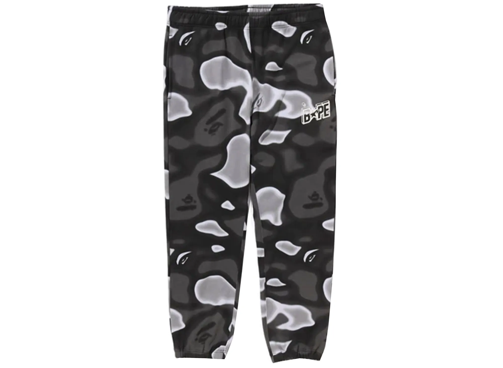 A Bathing Ape Liquid Camo Bape Sta Sweatpants in Black xld