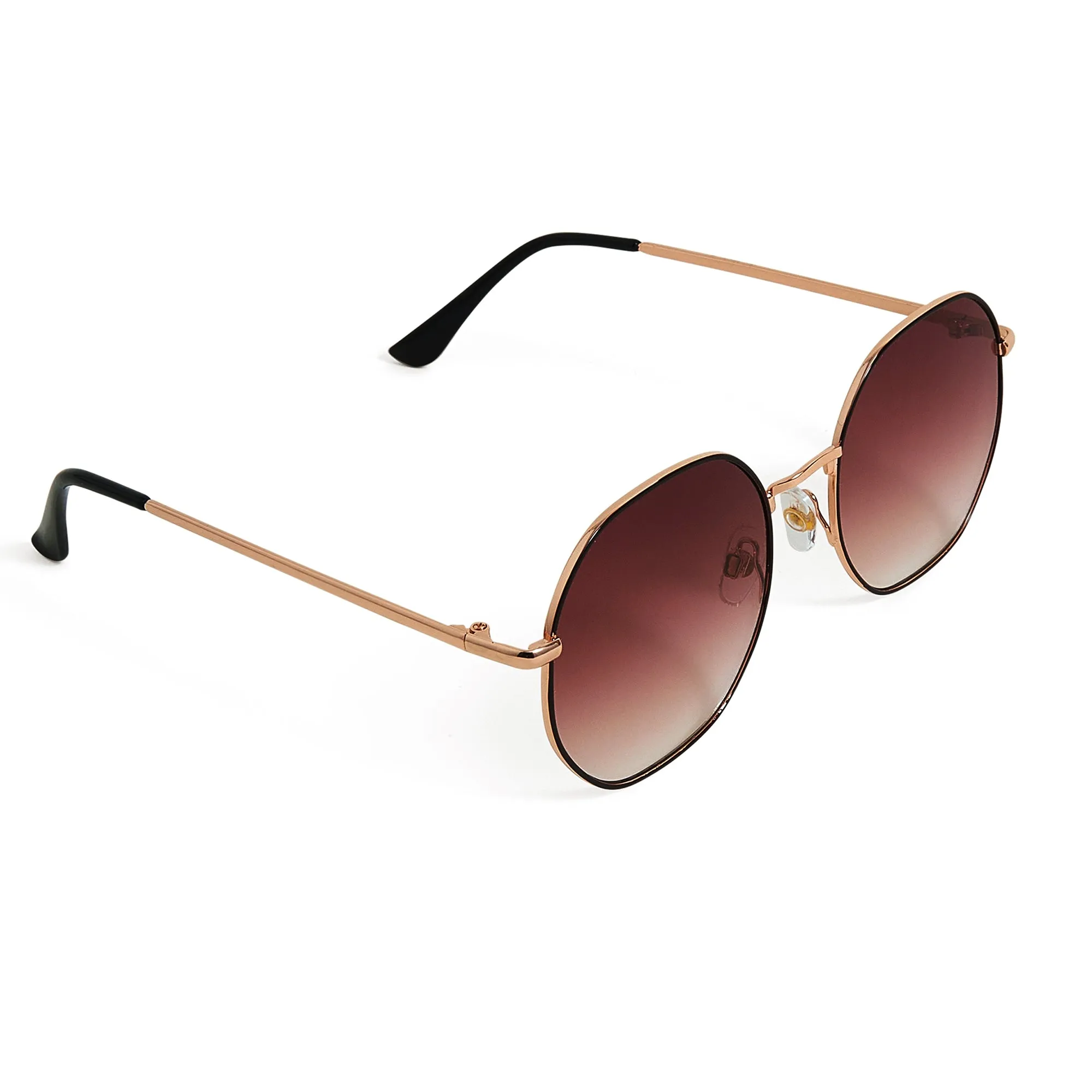 Accessorize London Women's Ombre Lense Round Sunglasses