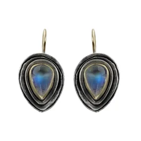 Austin Titus Moonstone Teardrop Cusp Earrings