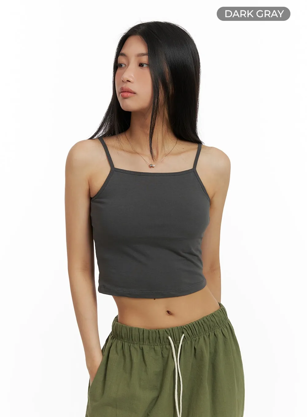 Basic Cotton Crop Cami Top CA423