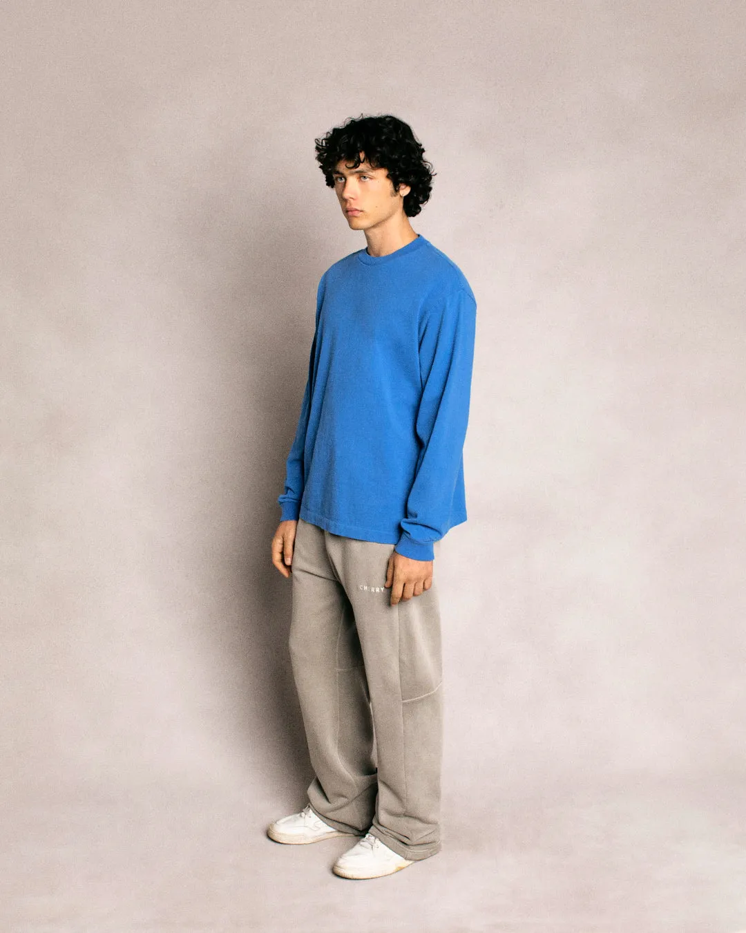 Basic L/S T-Shirt (Royal)