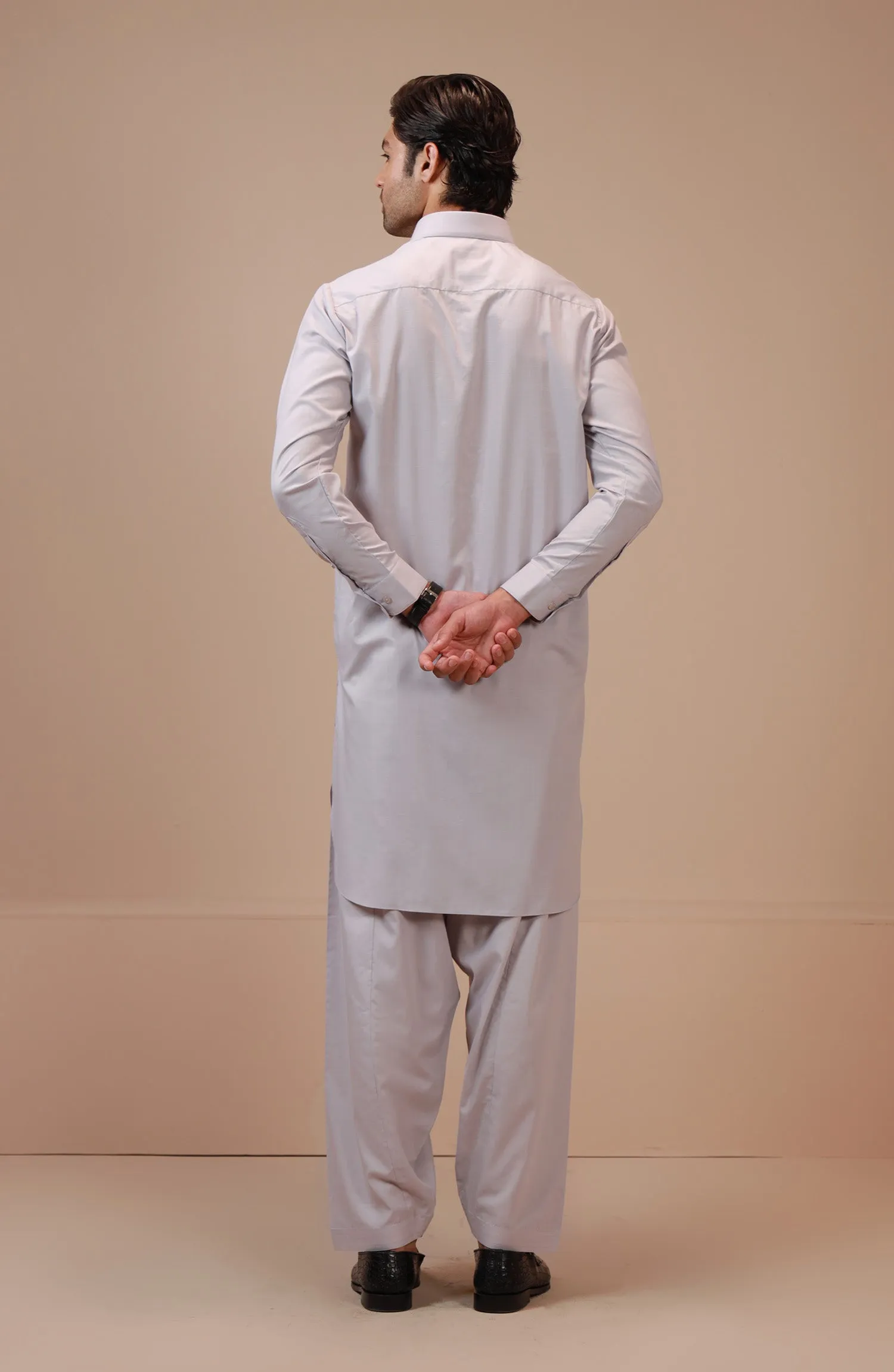 Basic Shirt Collar Shalwar Suit