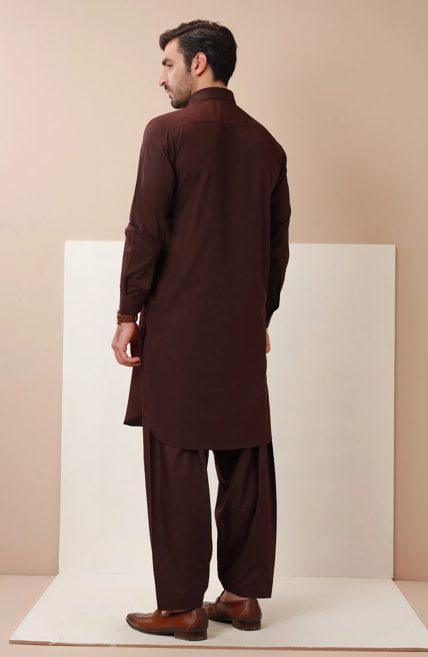 Basic Shirt Collar Shalwar Suit