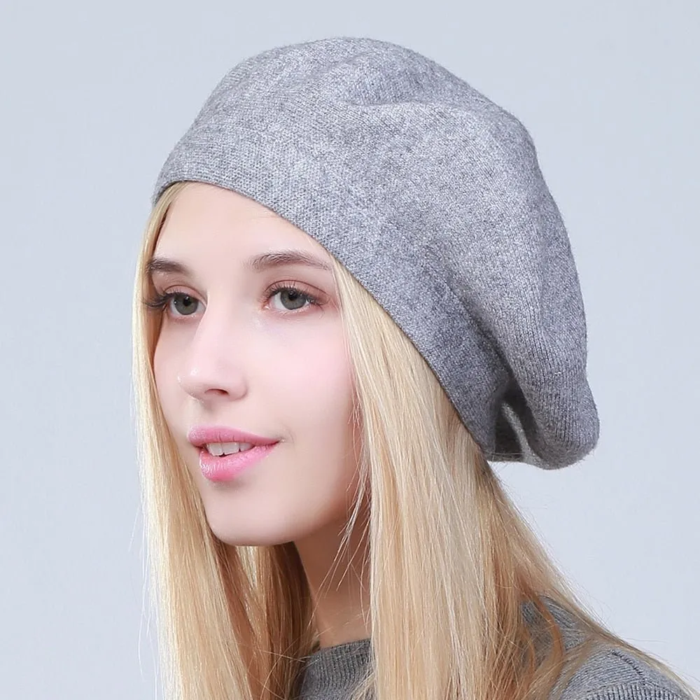 Beret Queen Beliche (Light Grey)