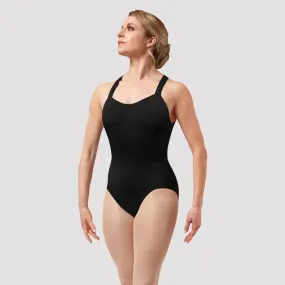 Bloch Ladies Black Open Back Halter Leotard