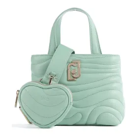 Borsa Donna a Mano LIU JO Better Trapuntata Dust Jade con Charm