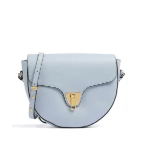 Borsa Donna a Tracolla COCCINELLE in Pelle linea Beat Soft Medium colore Mist Blue