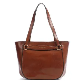 Borsa Donna Shopper THE BRIDGE linea Bettina in Pelle Marrone