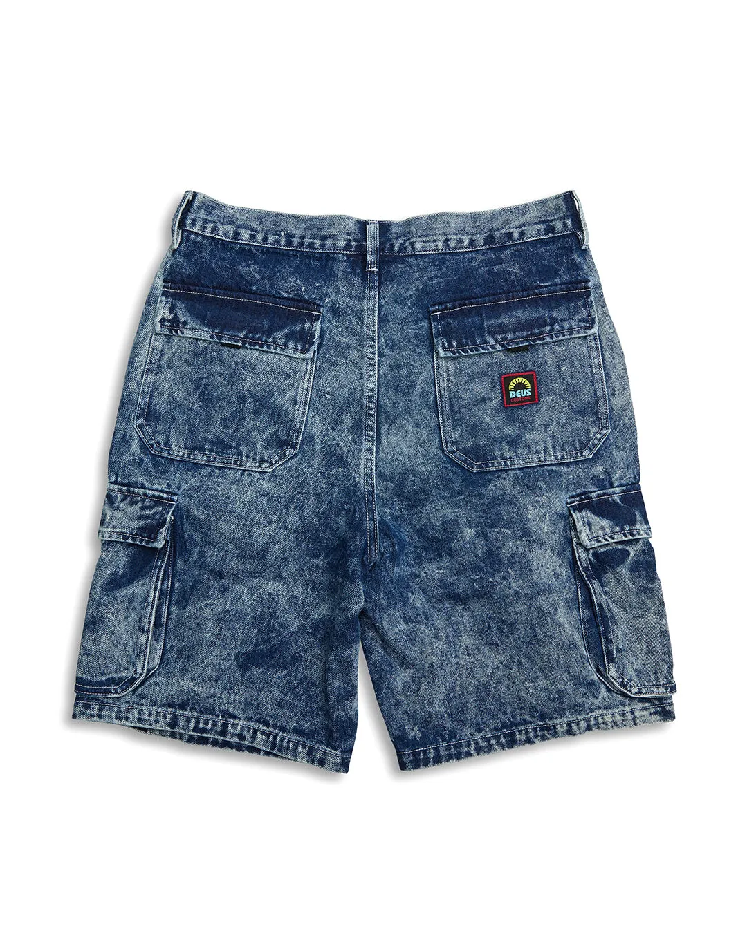 Burly Cargo Short - Mid Indigo