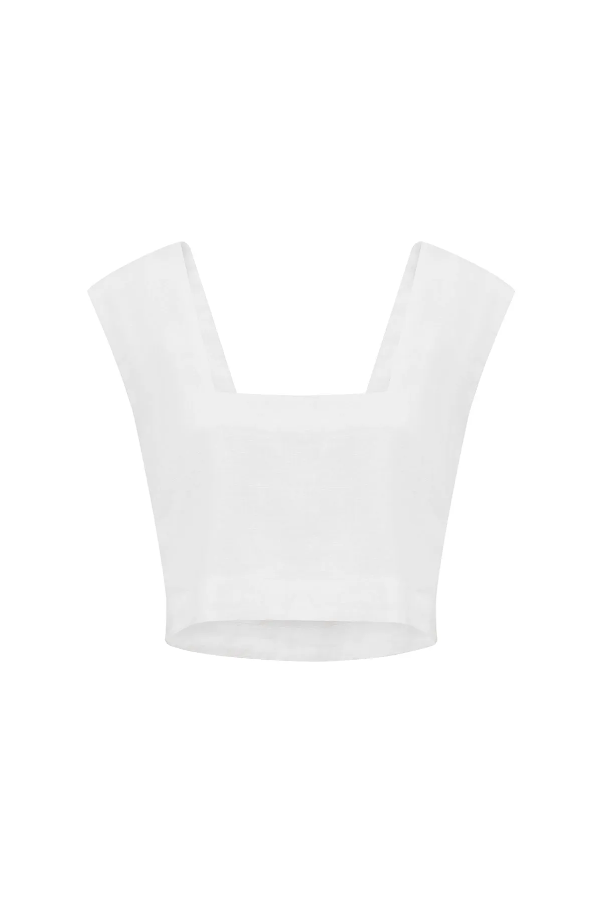 CALEB CROP TOP - IVORY