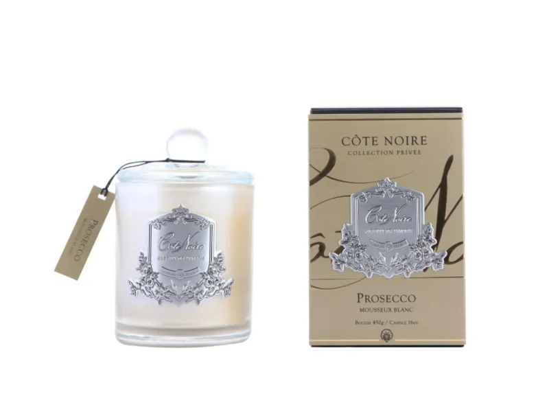 Cte Noire Soy Blend Candles (Silver Badge)