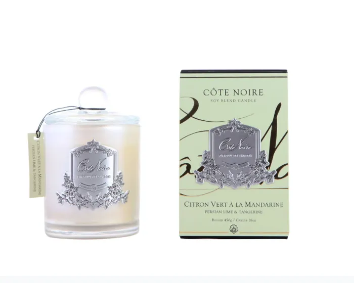 Cte Noire Soy Blend Candles (Silver Badge)