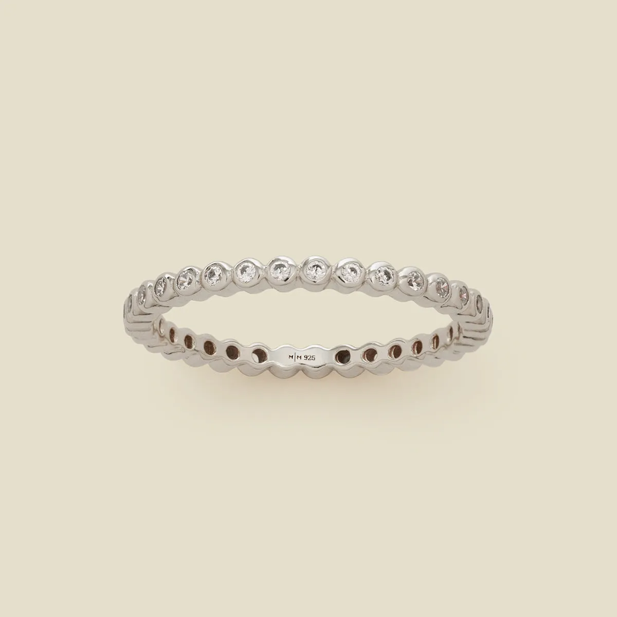 CZ Poppy Eternity Band Ring