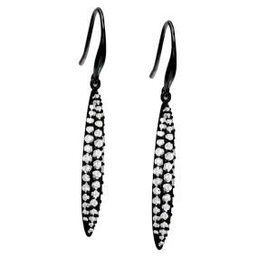 Dash Black Rhodium Earrings