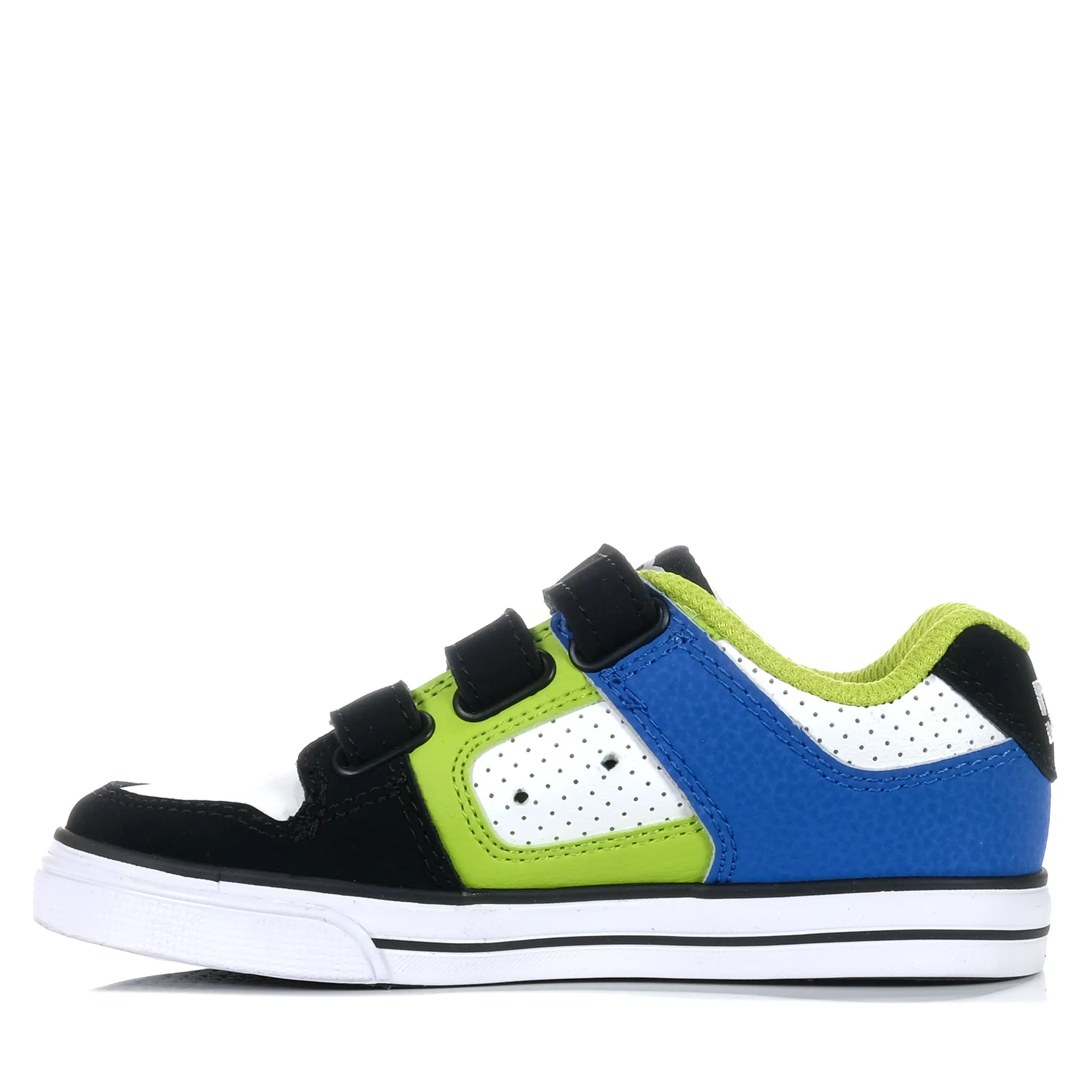 DC Pure Velcro Black/Blue