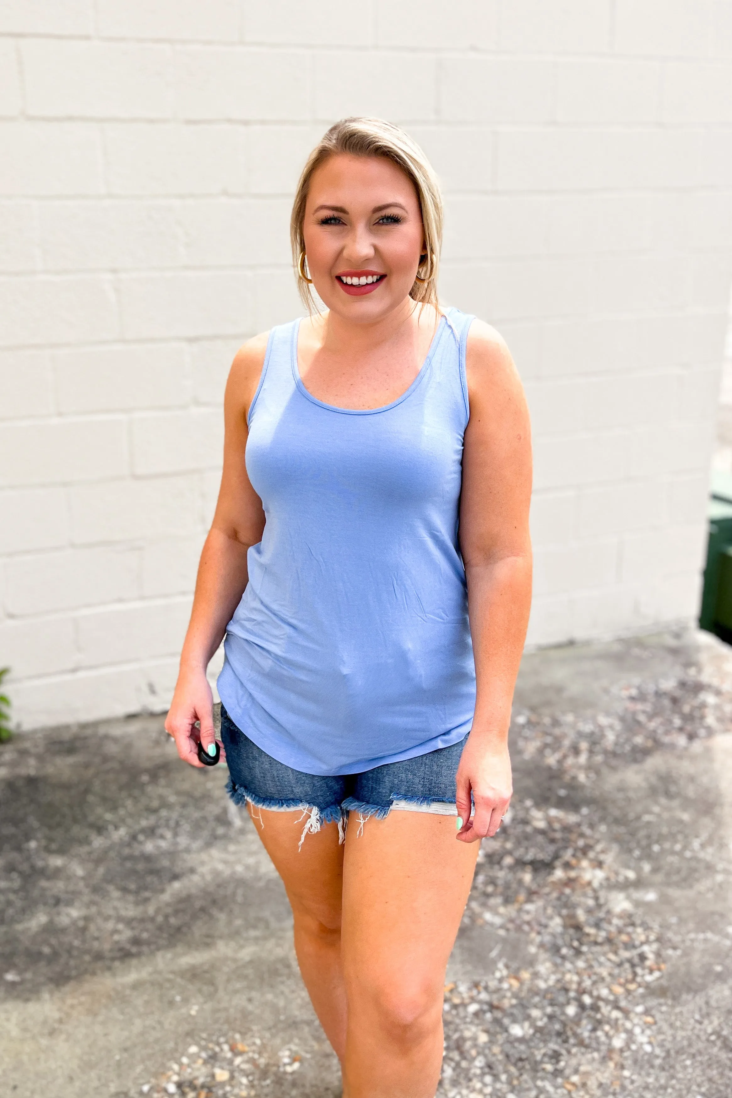 DEAL | Lily Tank Top, Spring Blue