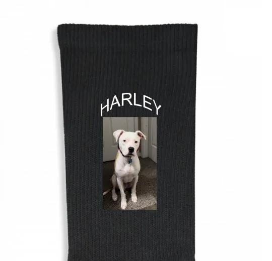 Design Your Own Custom Printed Crew Socks - Large