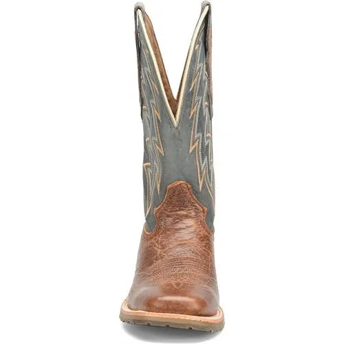 Double H Men's Leland 12" WD SQ I.C.E Toe Roper Work Boot -Brown- DH7026