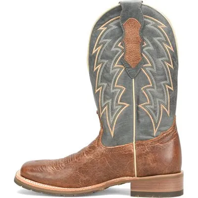 Double H Men's Leland 12" WD SQ I.C.E Toe Roper Work Boot -Brown- DH7026