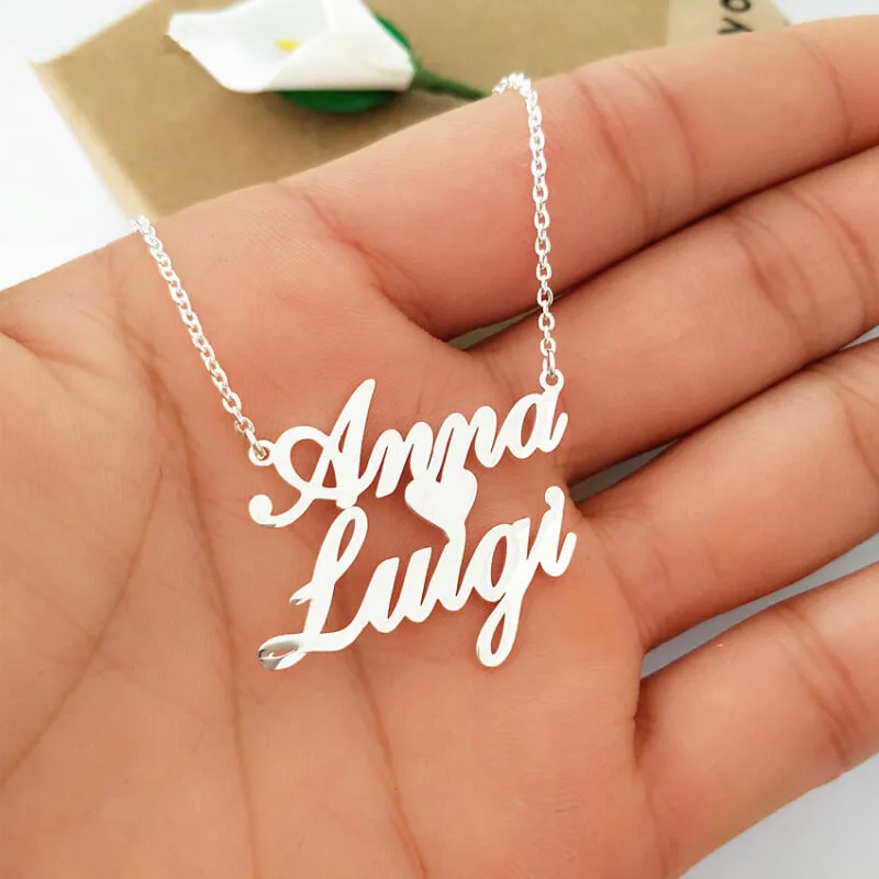 Double Names Necklace