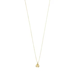 Echo Gold Plated Flower Necklace