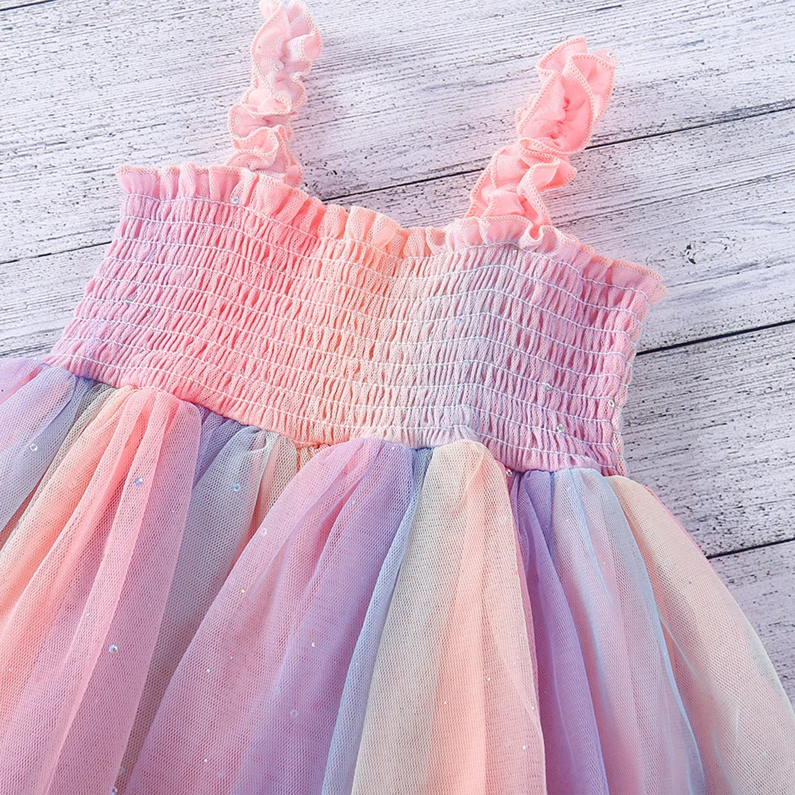 FAIRY Rainbow Tutu Dress