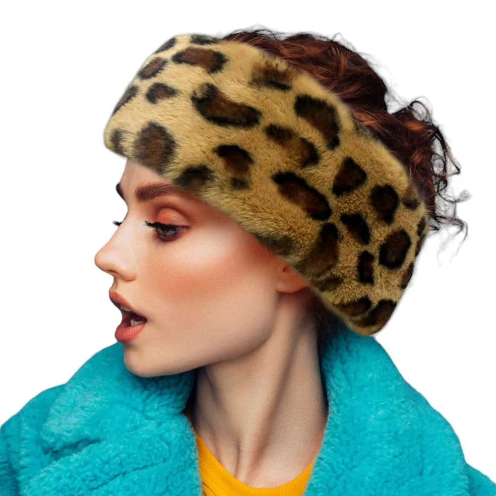 Faux Fur Earmuff Headband