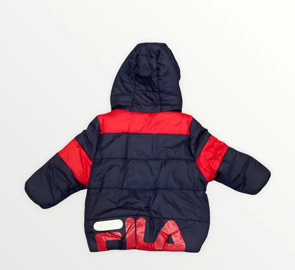 Fila Liam Puff children's jacket 689073 G06 blue red white