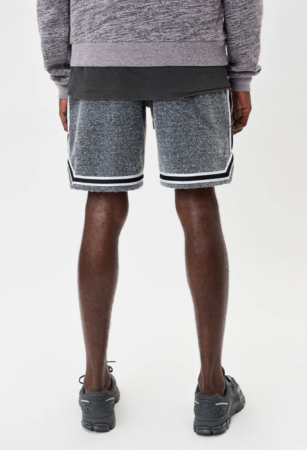 Fur Terry Game Shorts / Charcoal