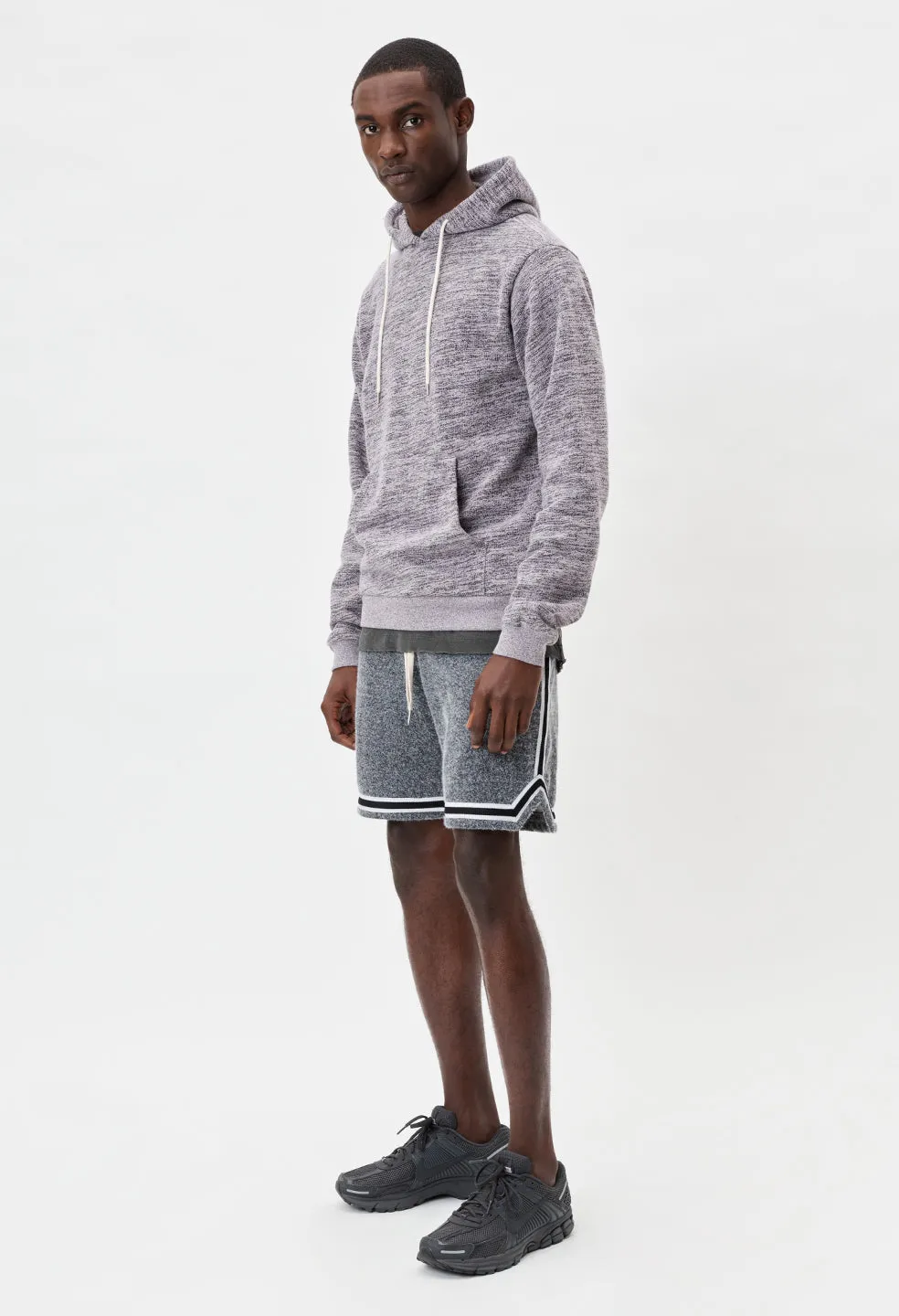 Fur Terry Game Shorts / Charcoal