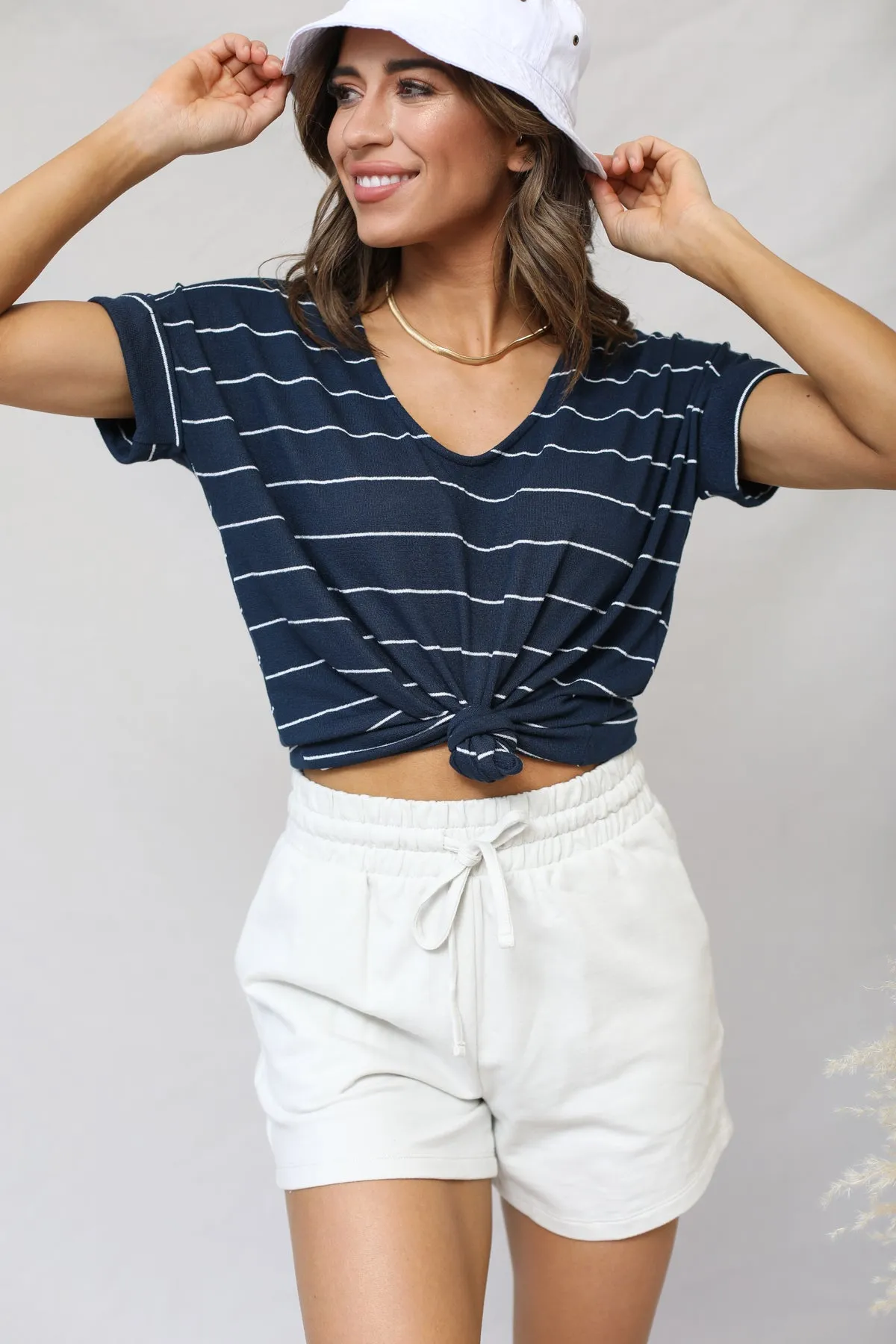 Gwen Stripe Top