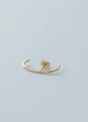 Hendrix single earstud 14k gold