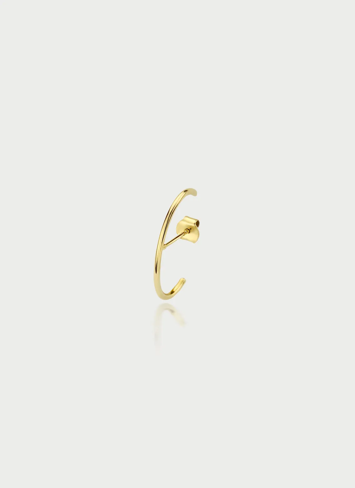 Hendrix single earstud 14k gold