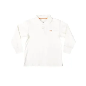 Henry Duvall - 8th Street Ivory Long Sleeve Carter Polo