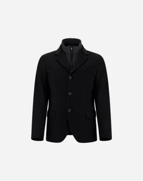 HERNO Cashmere & Nylon Ultralight Blazer