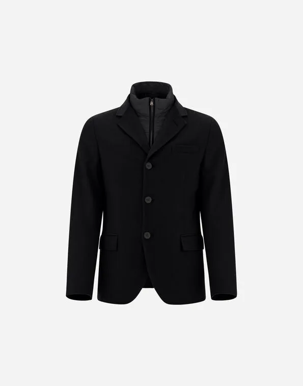 HERNO Cashmere & Nylon Ultralight Blazer