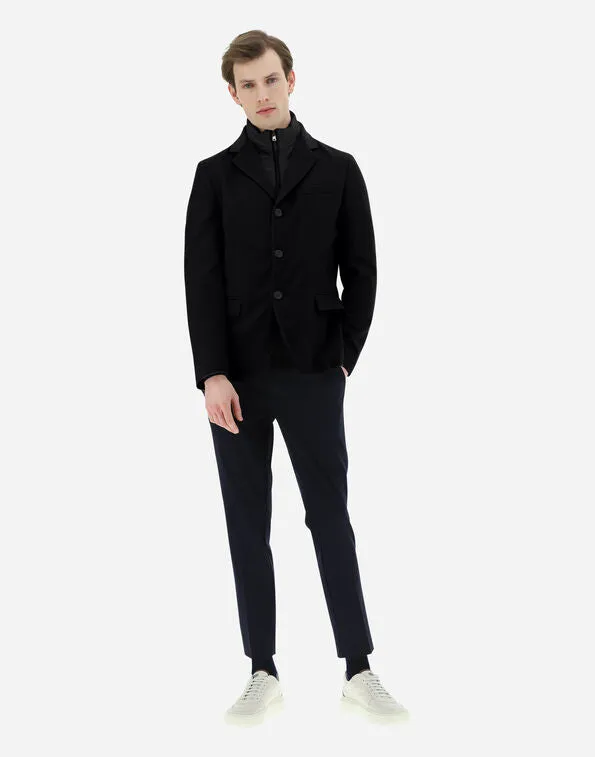 HERNO Cashmere & Nylon Ultralight Blazer