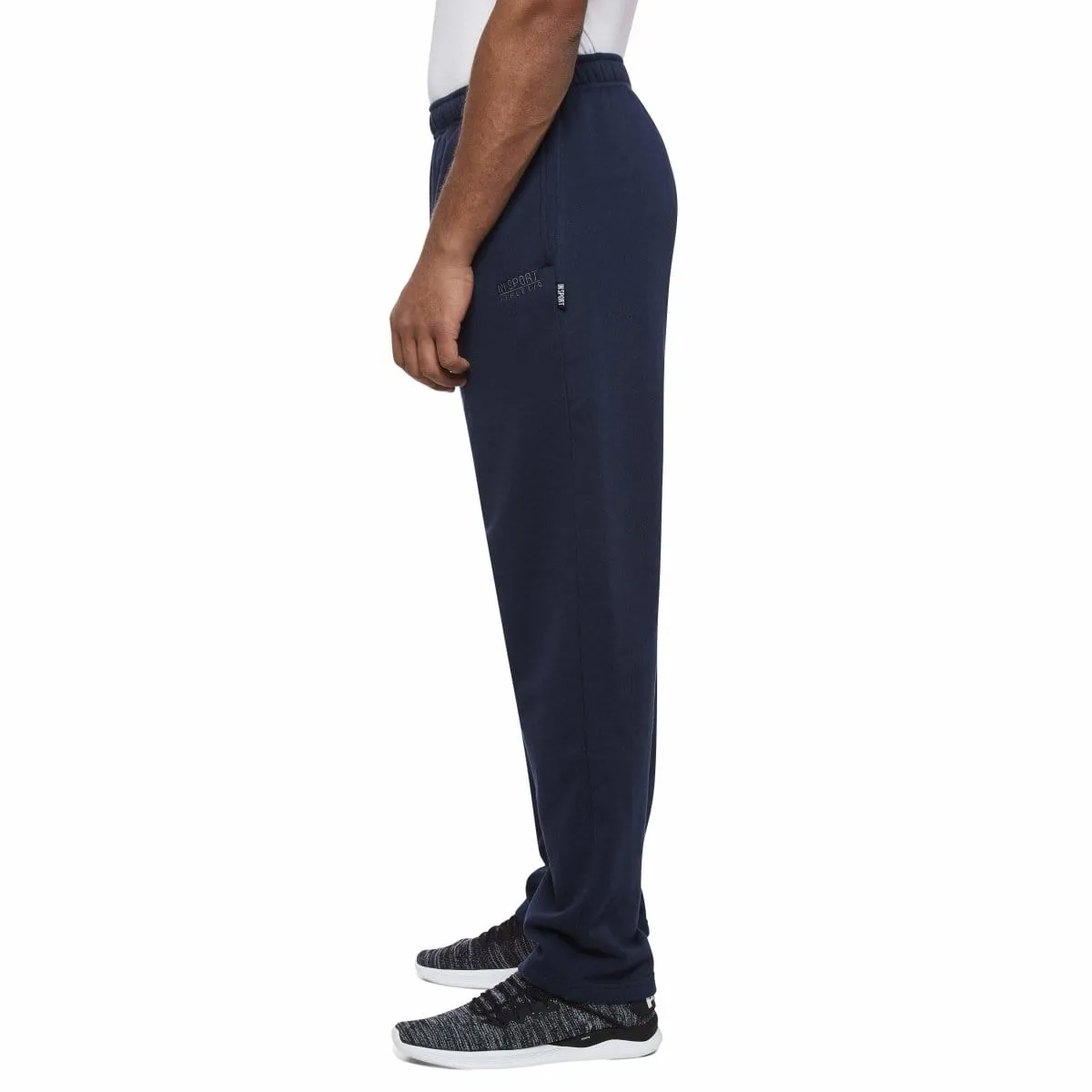 INSPORT MEN'S ASPEN NAVY TRACKPANTS (OPEN LEG)