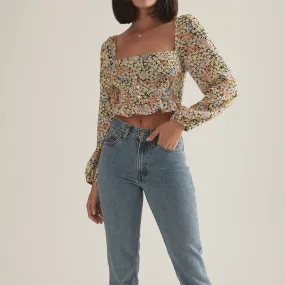 JALDA TOP CONFETTI FLORAL