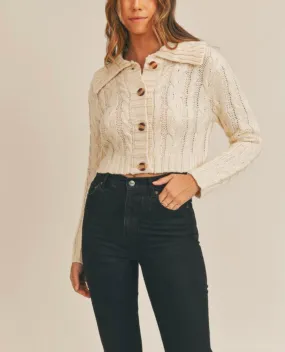 Jenna crop cardigan