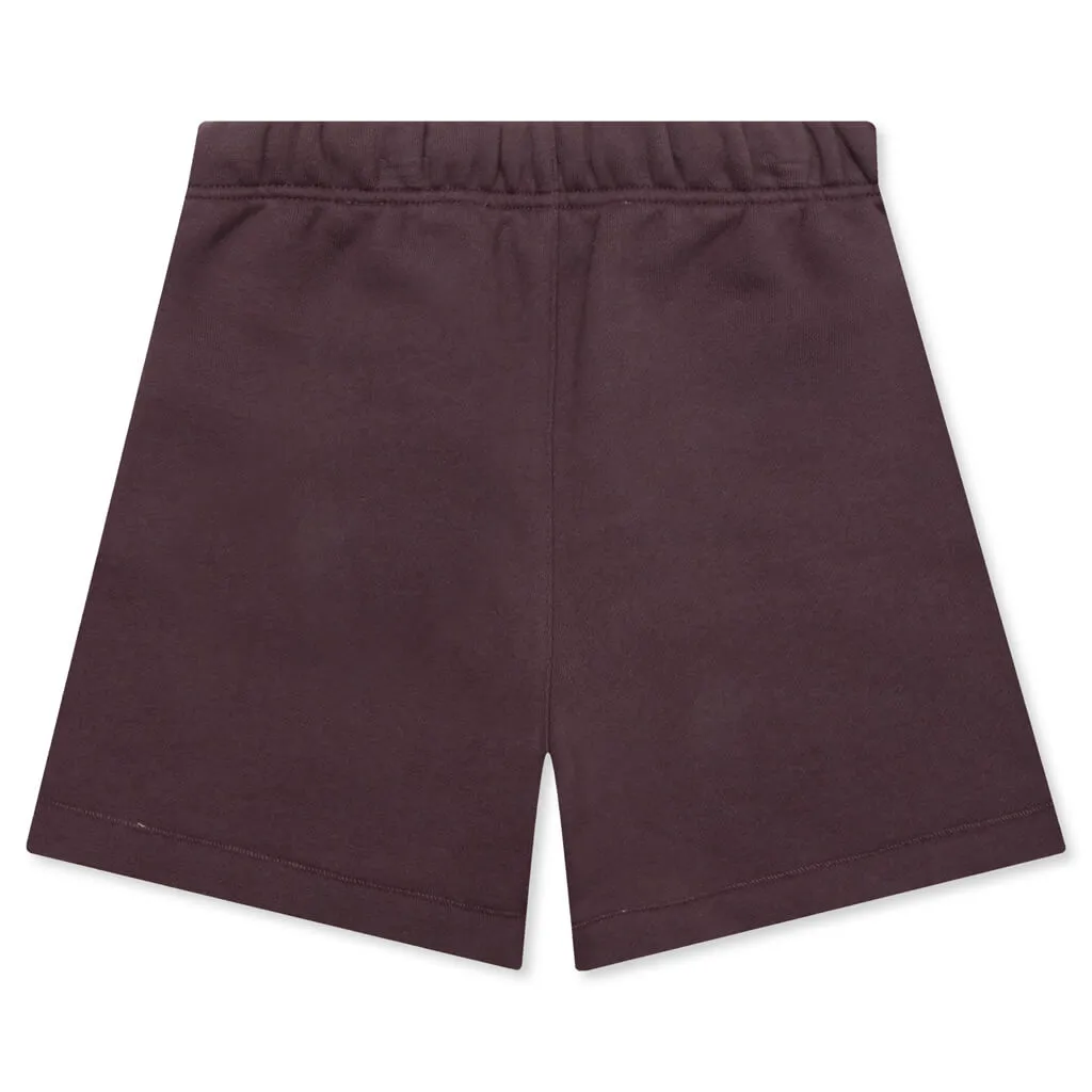 Kid's Essential Short - Plum