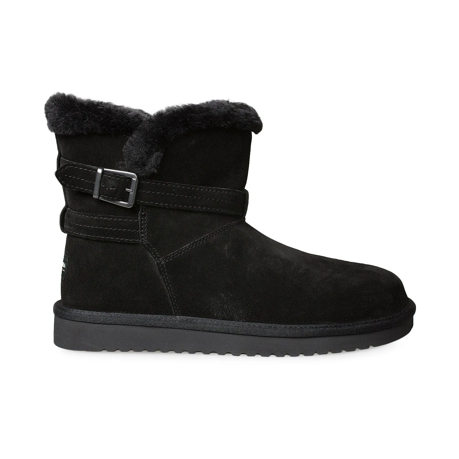 Koolaburra By UGG Delene Mini Black Boots - Women's