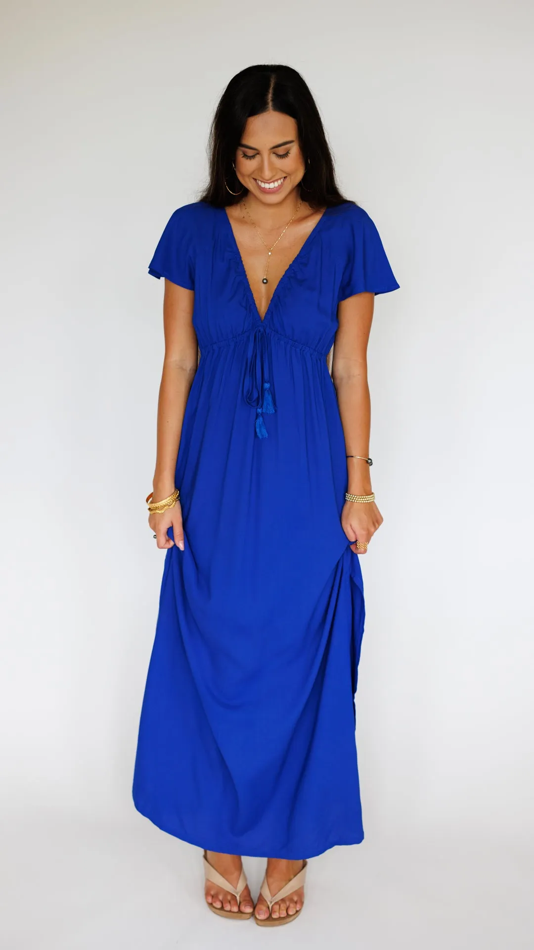 Leilani Dress / Sapphire