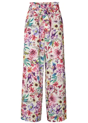 Lollys Laundry Vicky Bukser - Flower Print