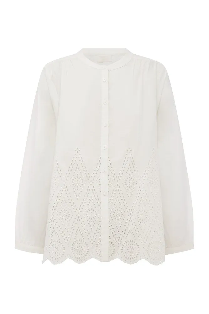 LOUISA SHIRT - VINTAGE WHITE