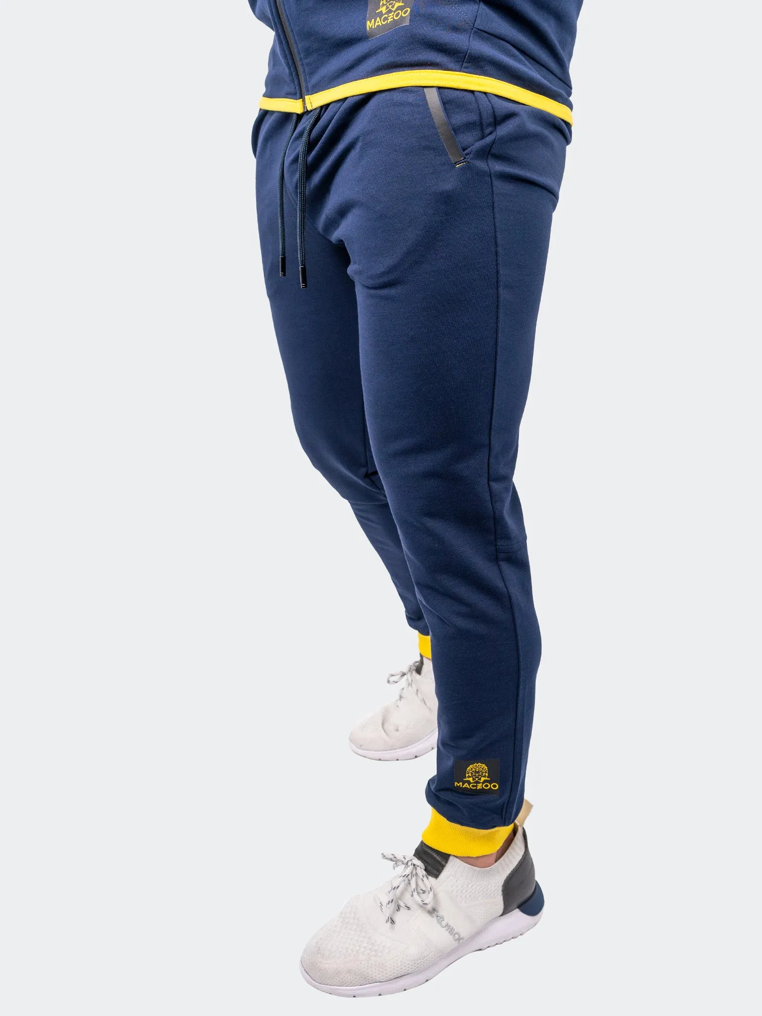 Maceoo Athleisure | Jogger Exploration Blue