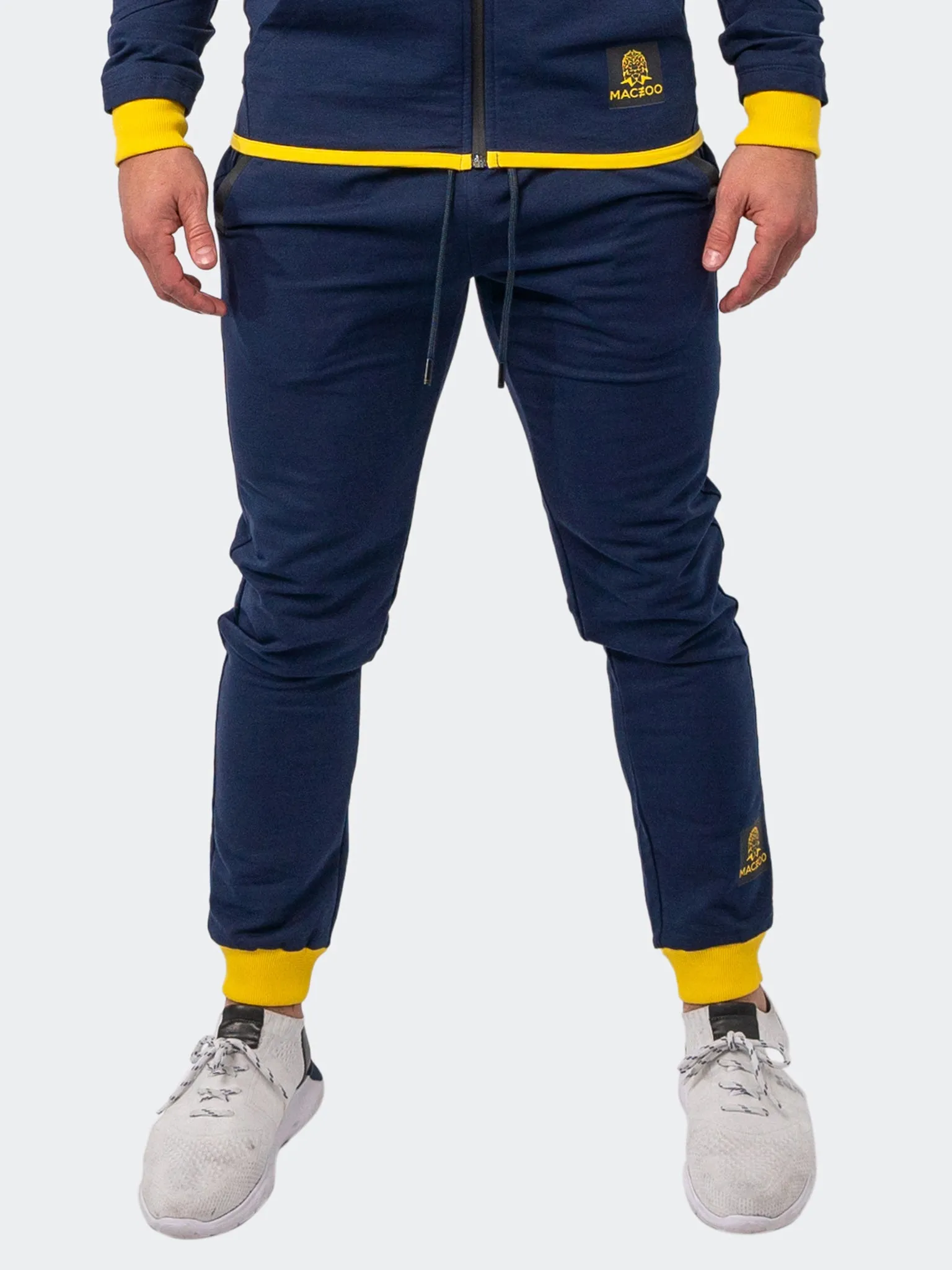 Maceoo Athleisure | Jogger Exploration Blue