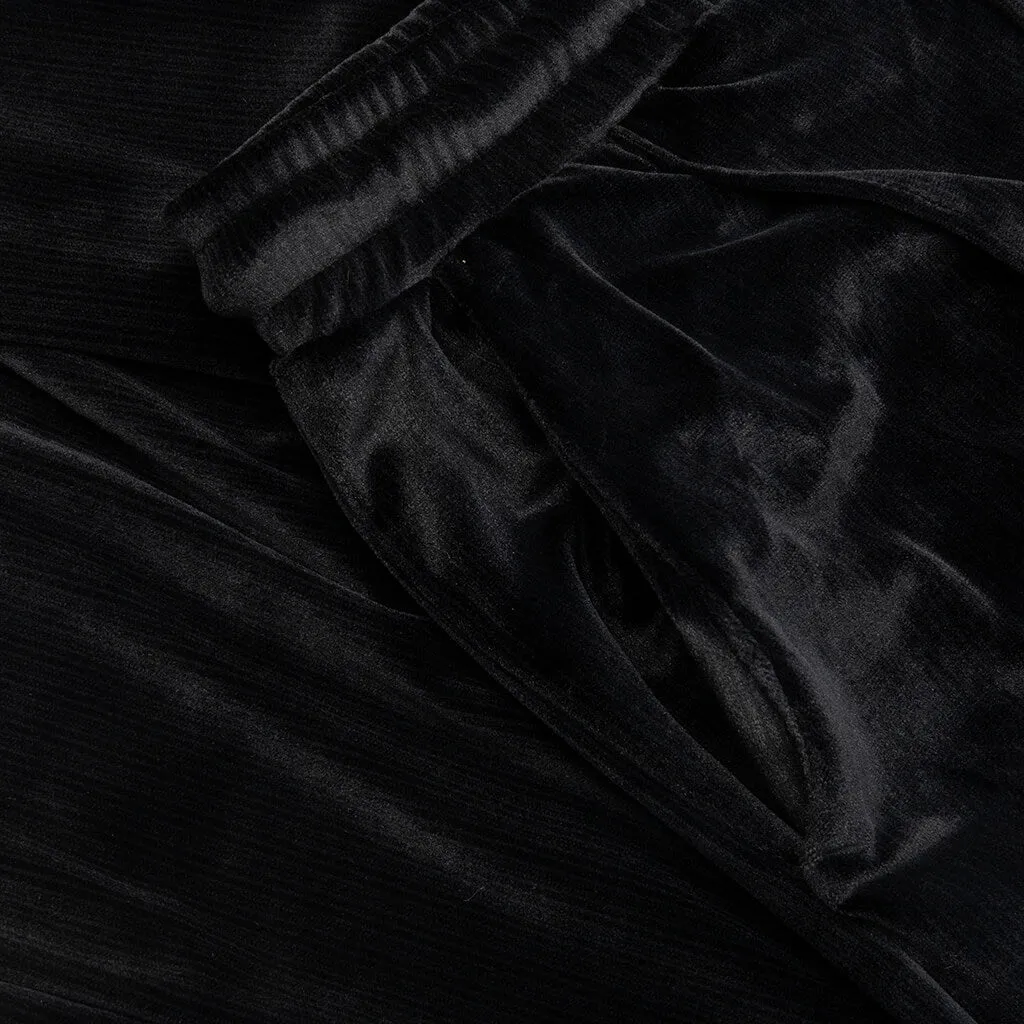 Merci Velour Pants - Black