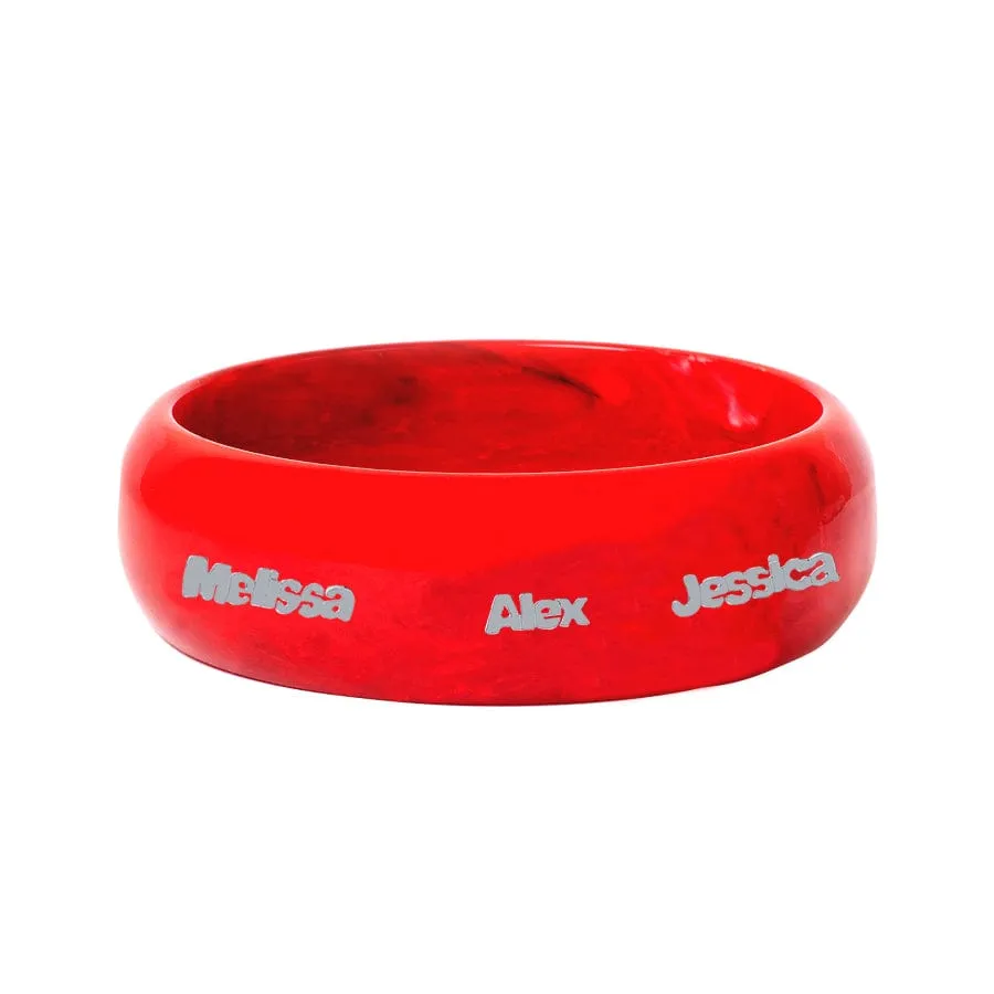 Mini Name Acrylic Bangle