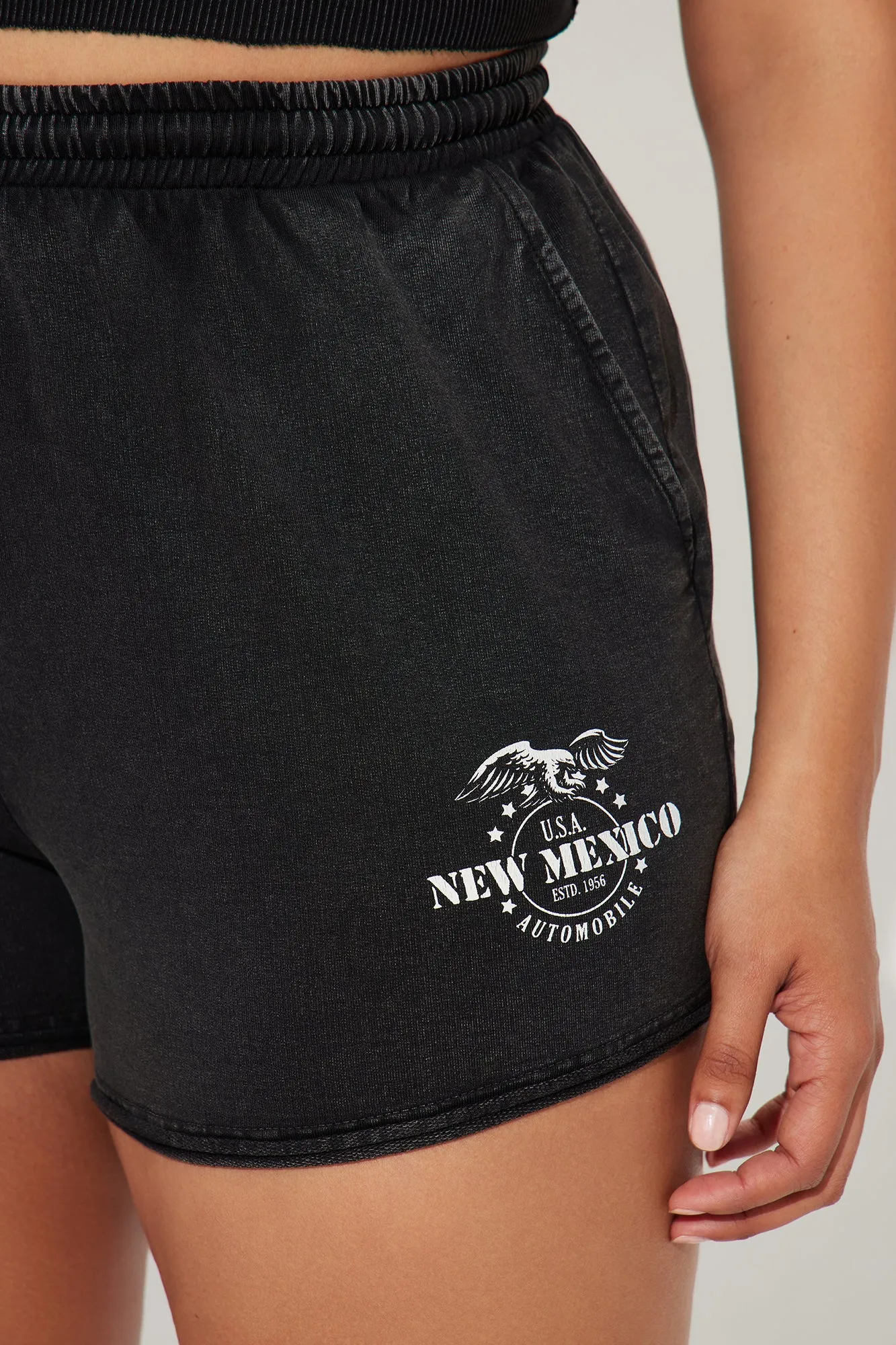 New Mexico Short Set - Charcoal